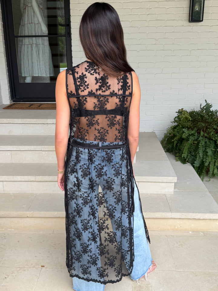 LAUSANNE LACE VEST