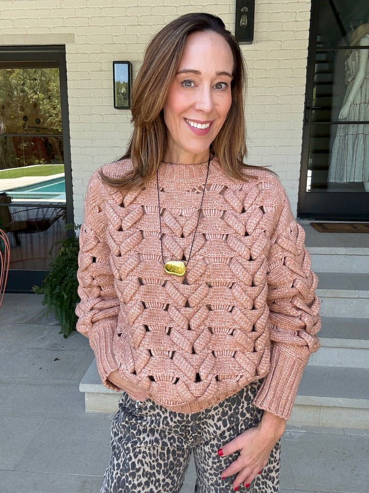 ELIZABETH CABLE SWEATER