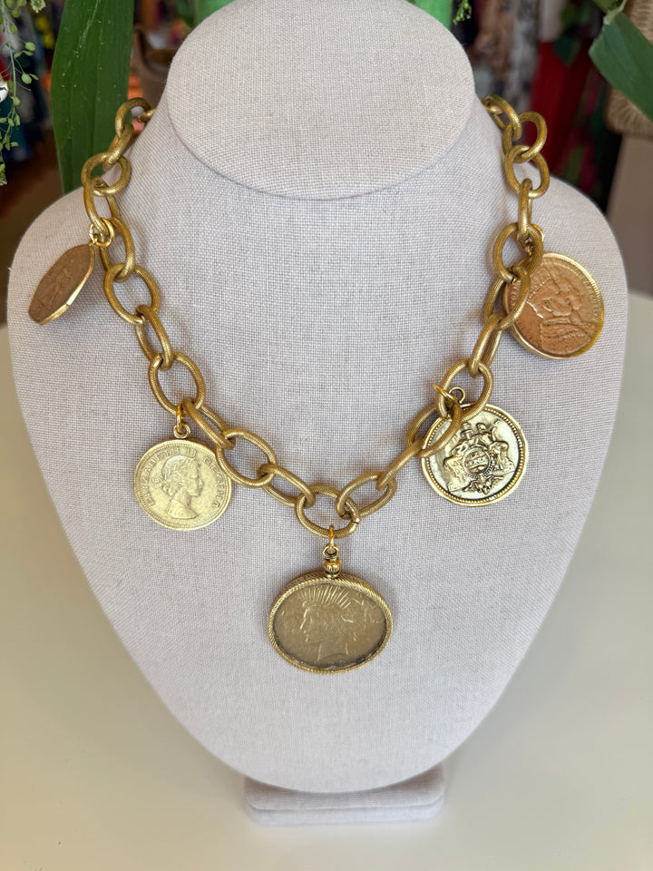 ELIANA COIN NECKLACE
