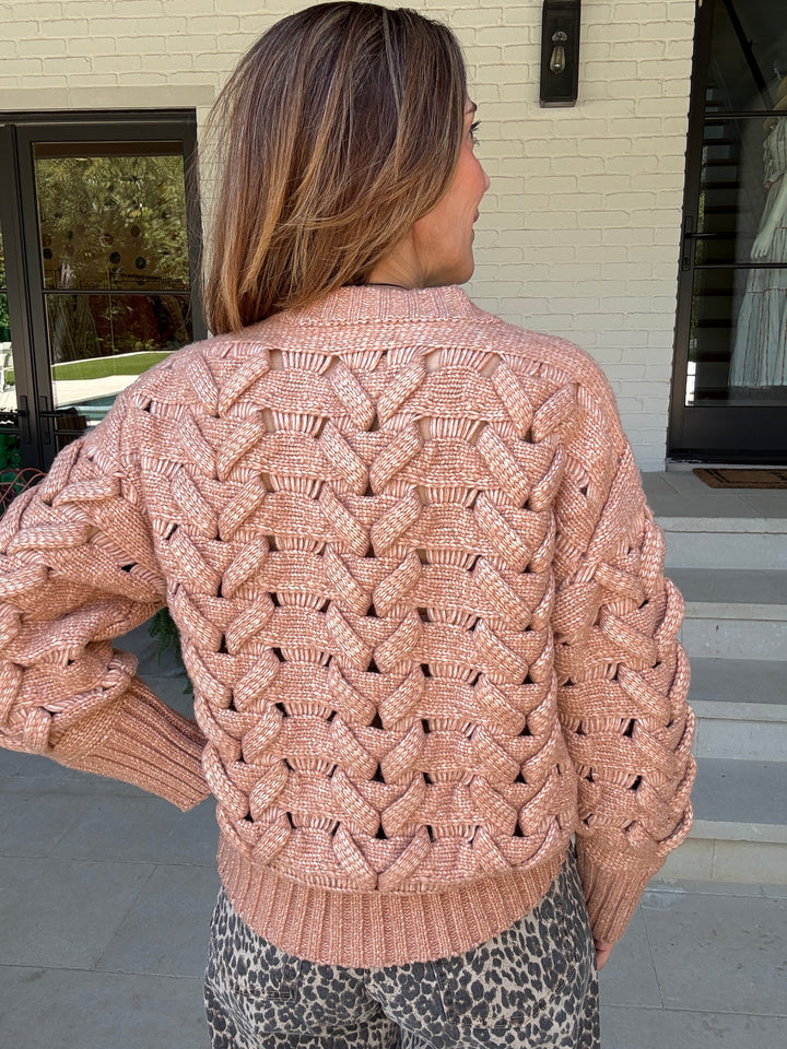 ELIZABETH CABLE SWEATER