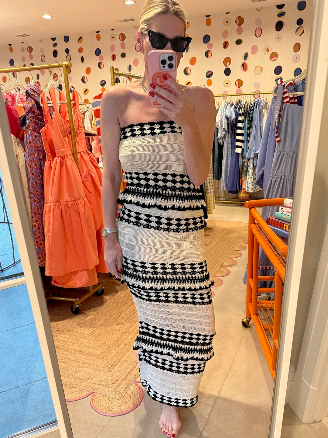 MELIA CROCHET DRESS