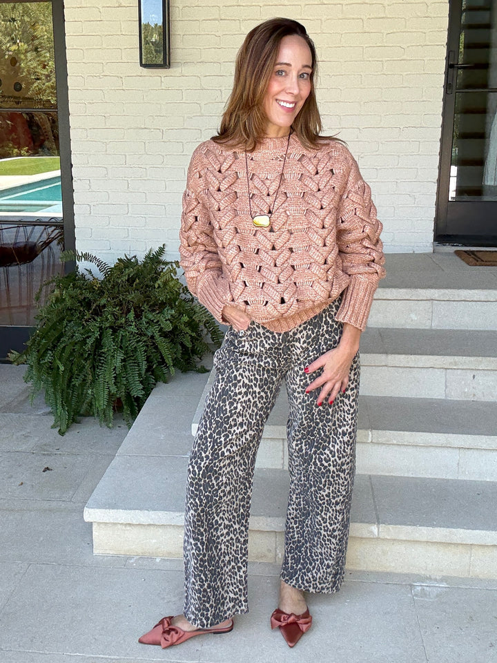 ELIZABETH CABLE SWEATER