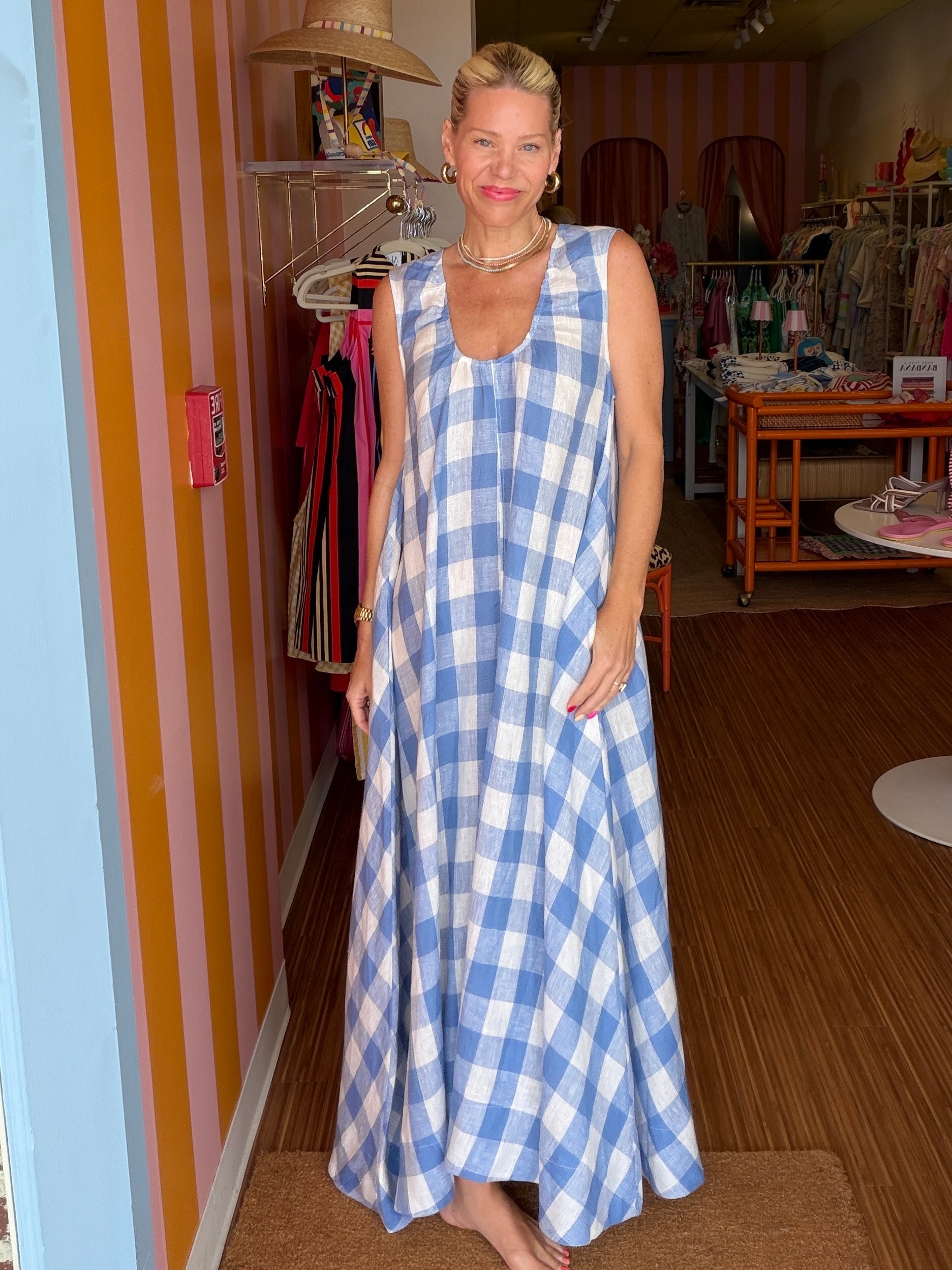 BLUEY BUFFALO CHECK DRESS