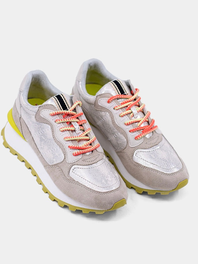 PHOEBE SILVER SNEAKER
