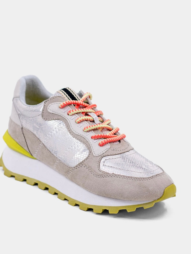 PHOEBE SILVER SNEAKER