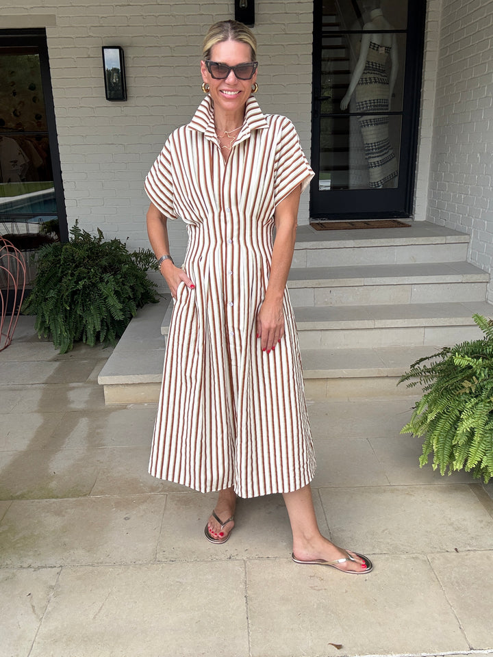 SHAN STRIPE DRESS