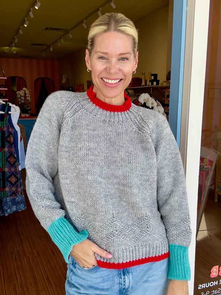 SERPENTINA SWEATER GREY