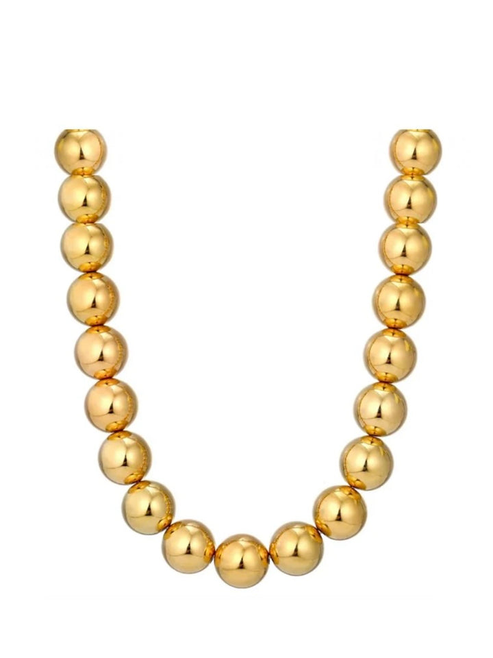 GOLDEN SPHERE NECKLACE