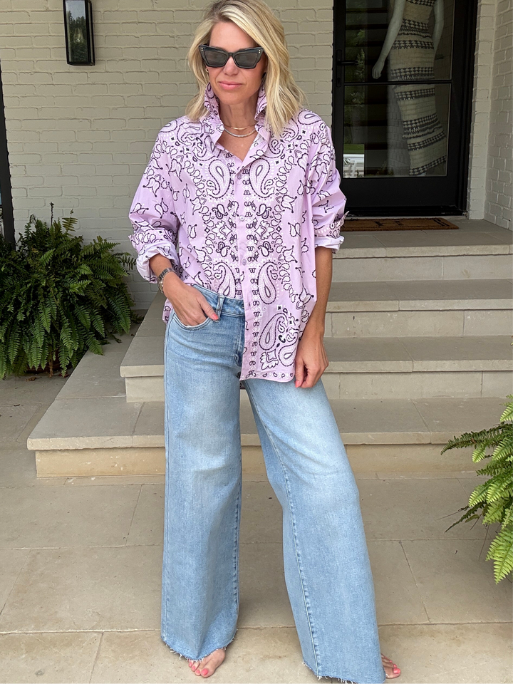 RELAXED WIDE LEG JEAN