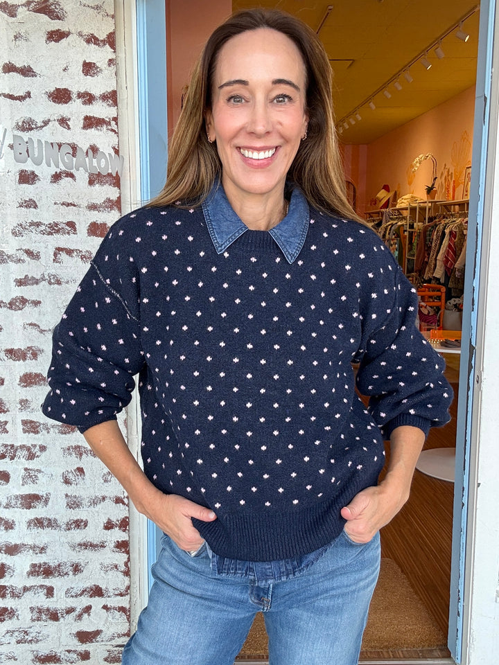 PIPPY NAVY SWEATER