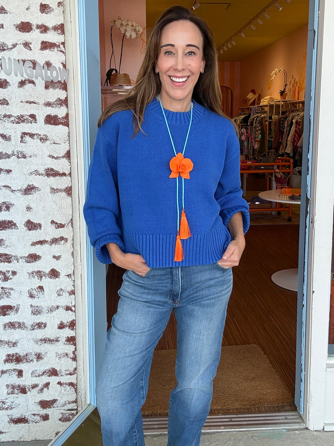 ASHER SWEATER BLUE
