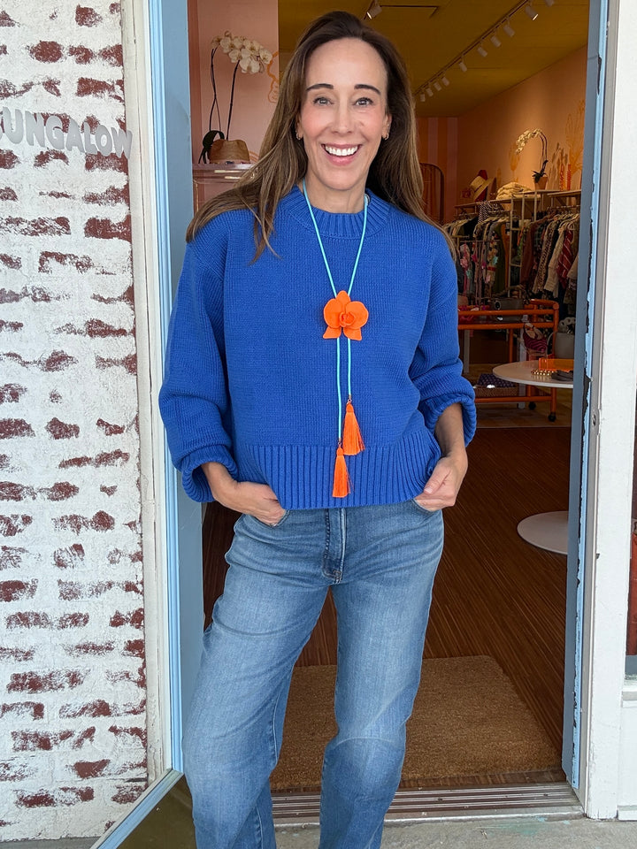 ASHER SWEATER BLUE
