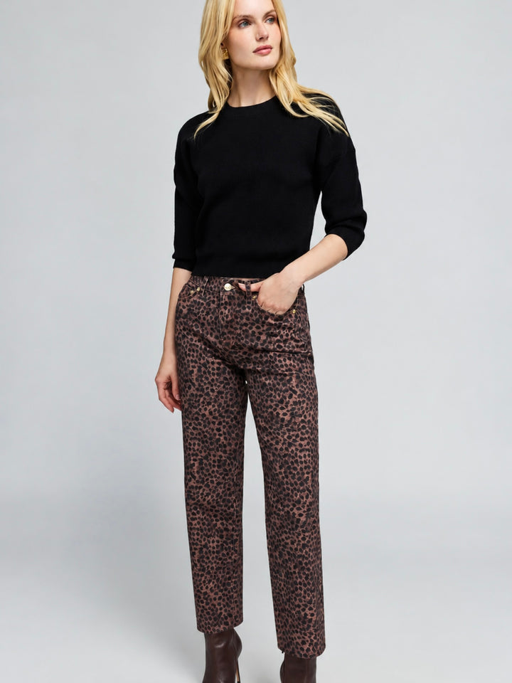 COBEL LEOPARD JEAN