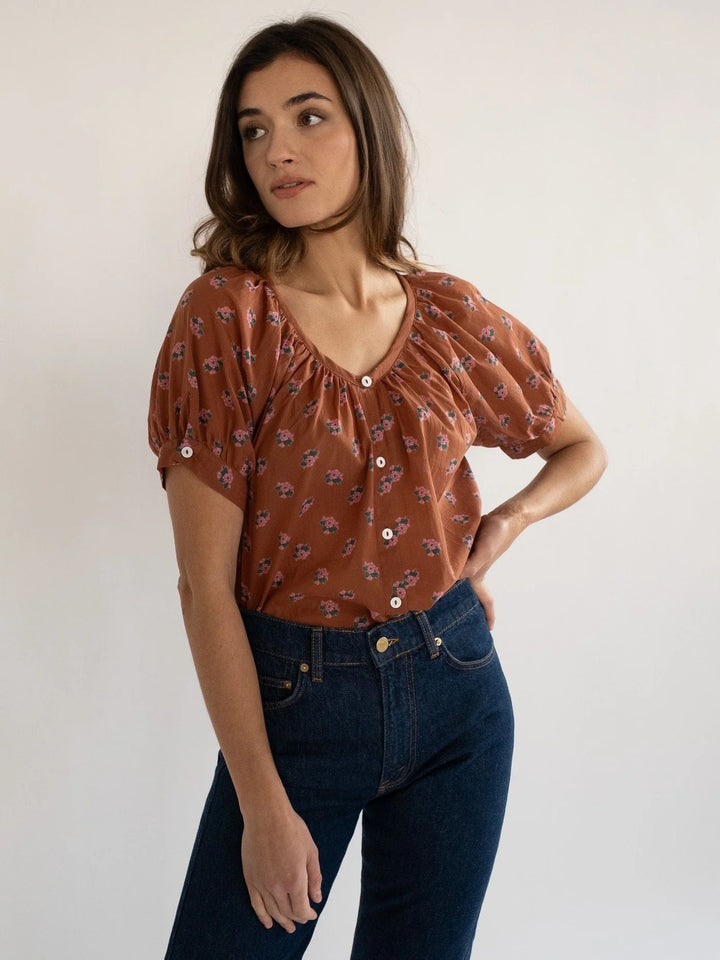 PETITE BOUQUET TOP