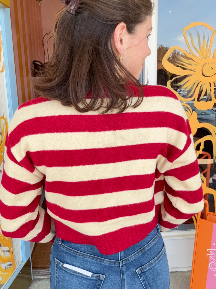FIONA CHERRY CARDIGAN