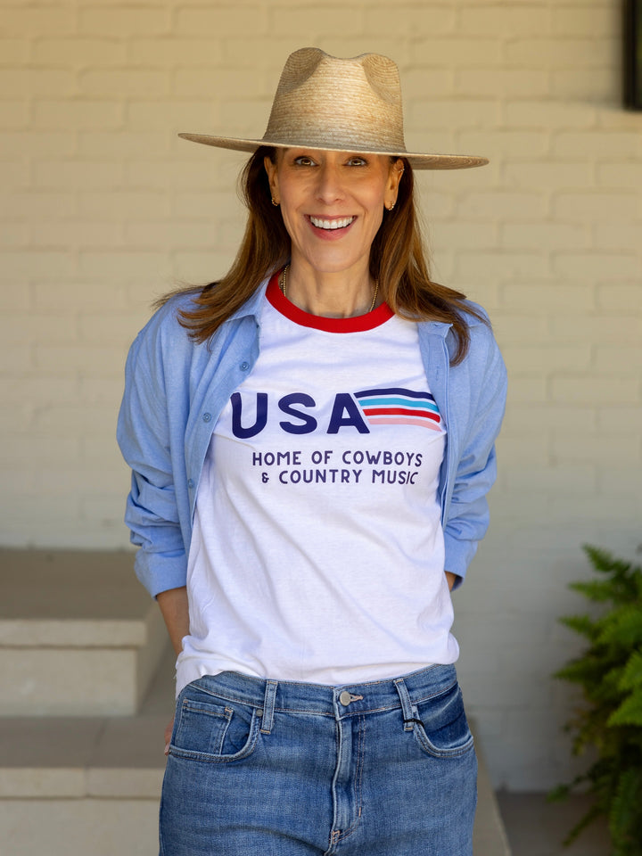 COWBOY & COUNTRY TEE