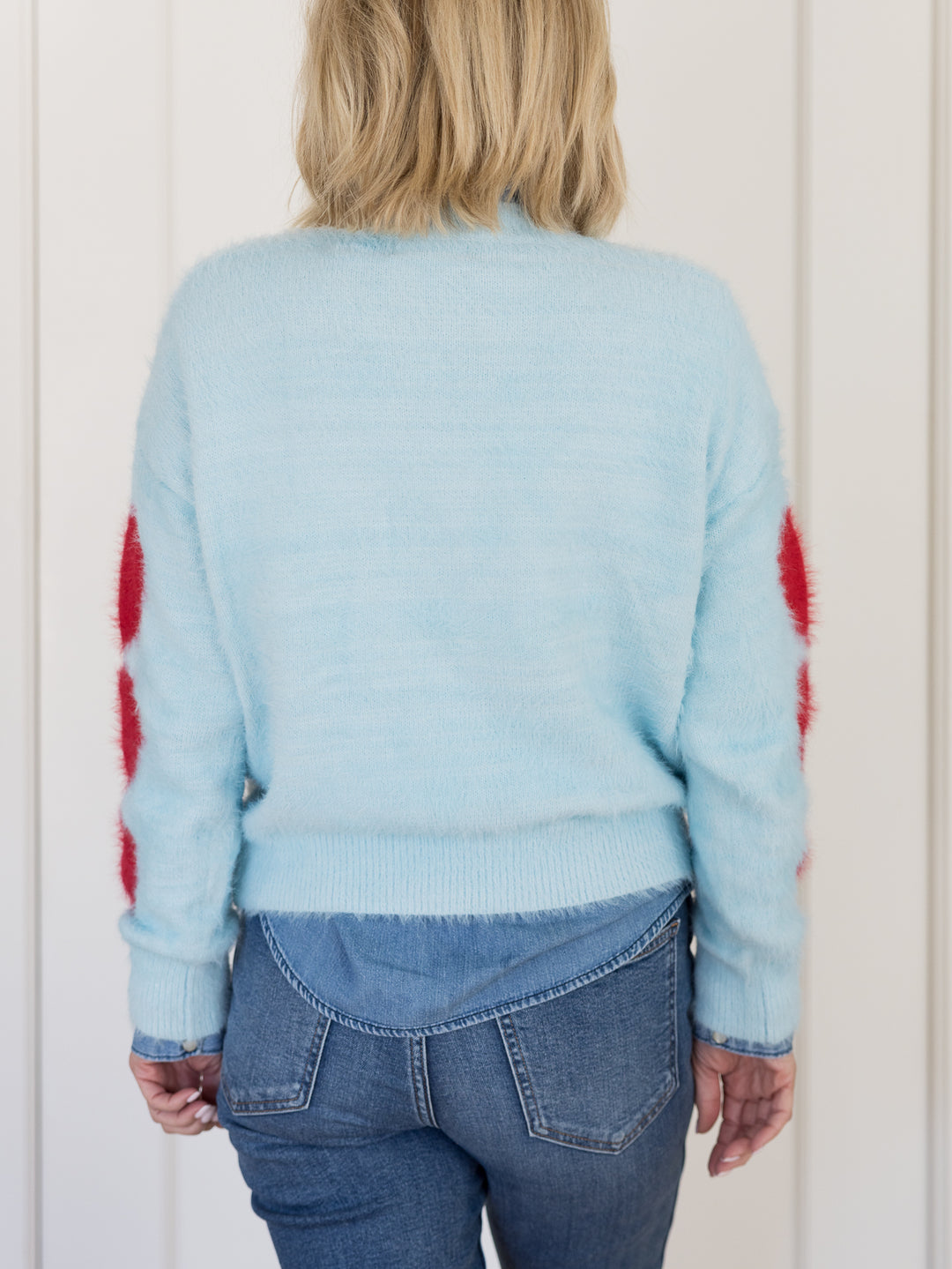 BRIERLEY BABY BLUE SWEATER