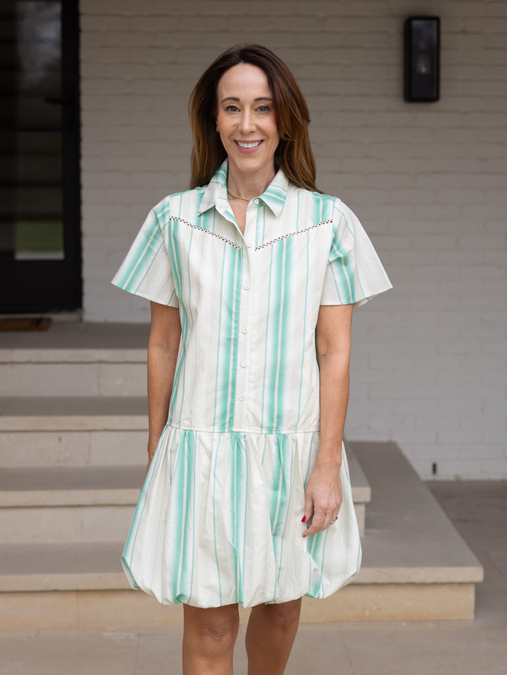 GARDENIA SHIRT DRESS