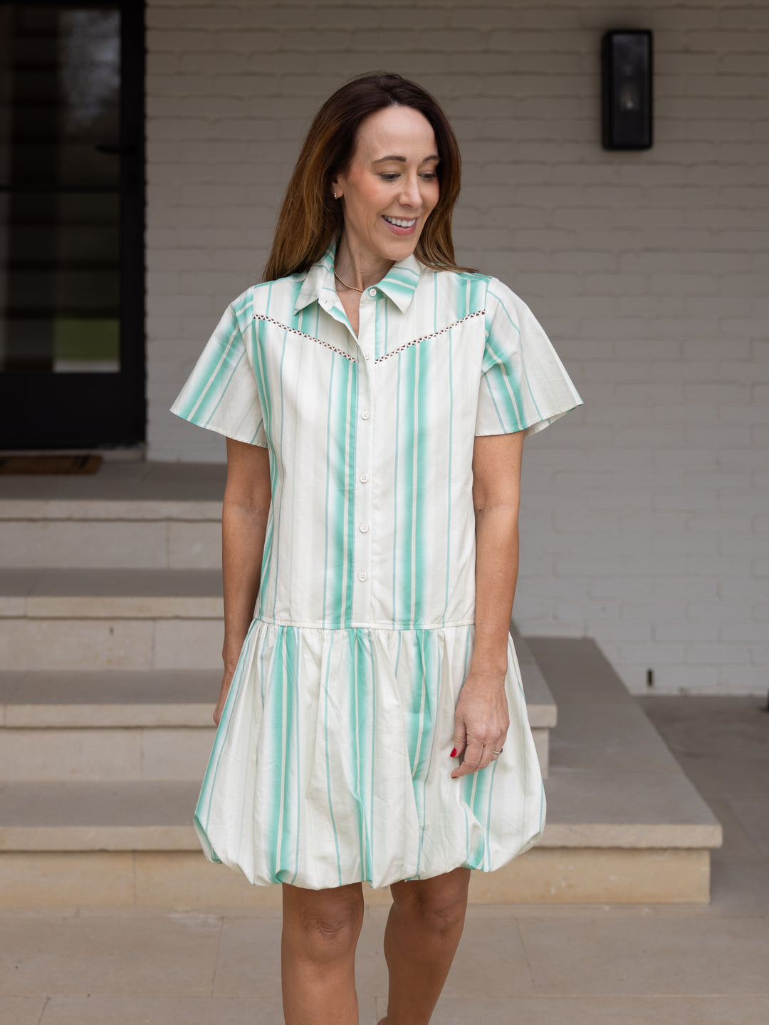 GARDENIA SHIRT DRESS