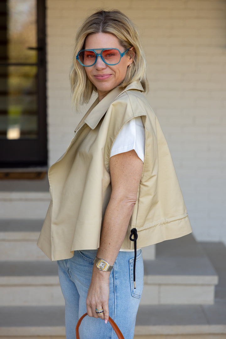 TEAGAN TRENCH VEST