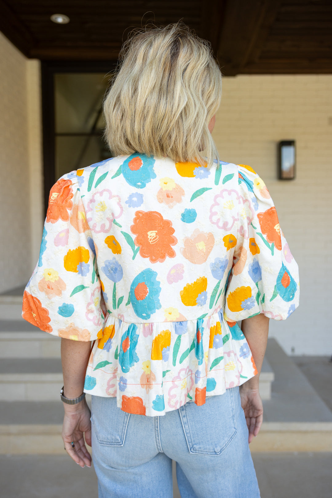 FINA FLORAL TOP