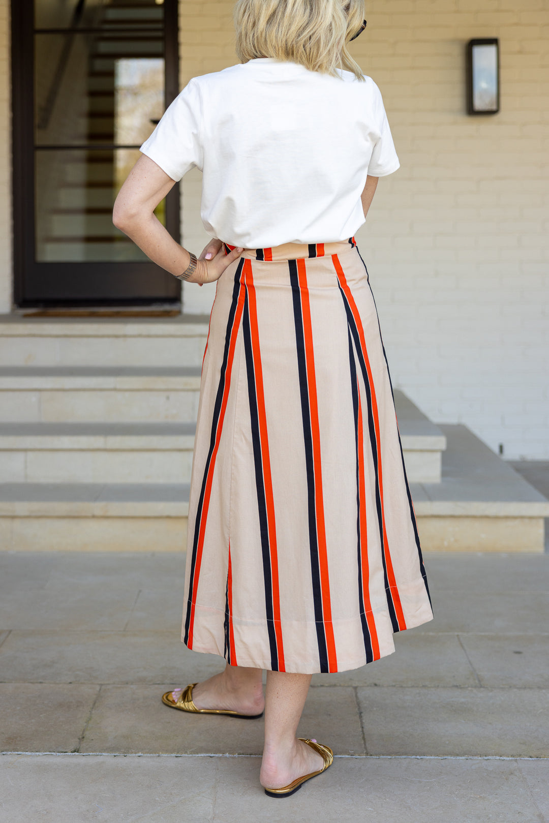 PEPPA STRIPE SKIRT