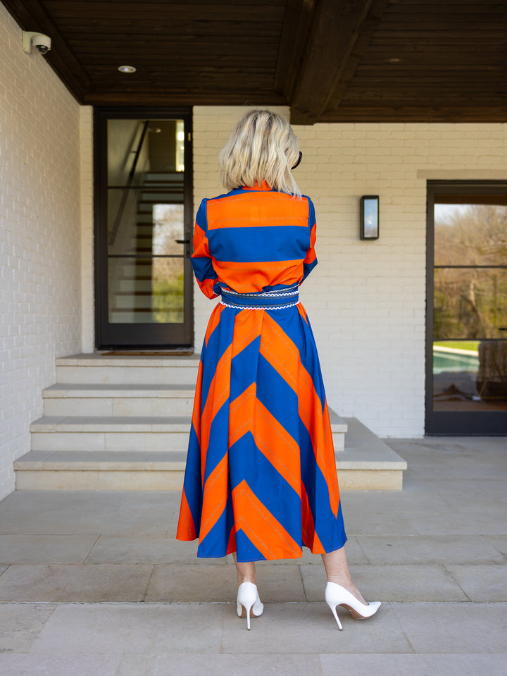 VIRGINIA STRIPE DRESS