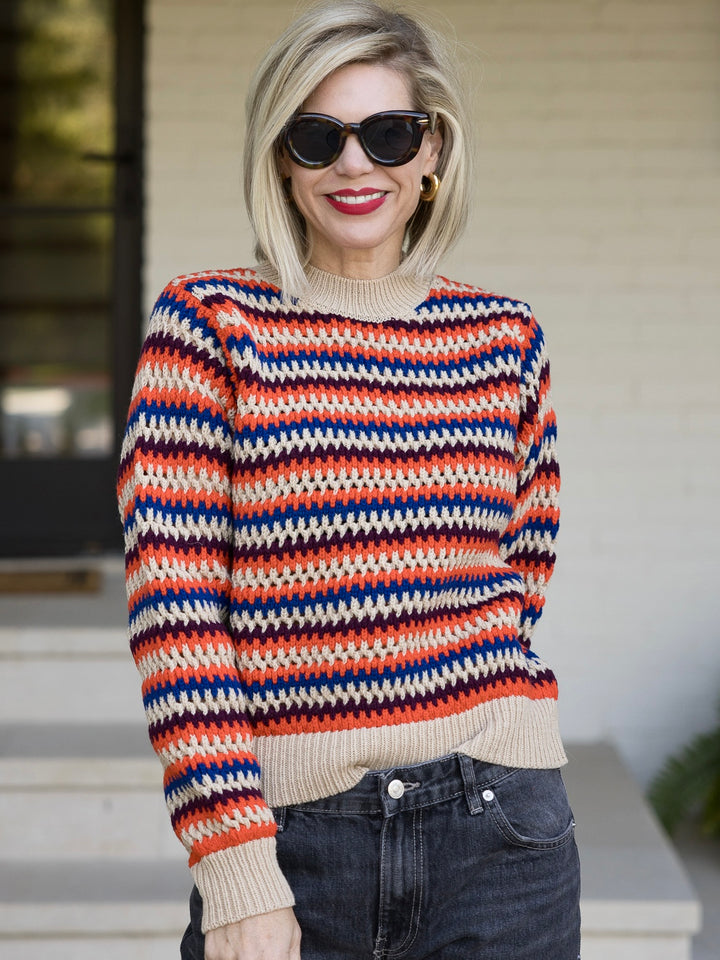 GRANADA STRIPE SWEATER