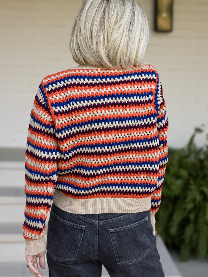 GRANADA STRIPE SWEATER