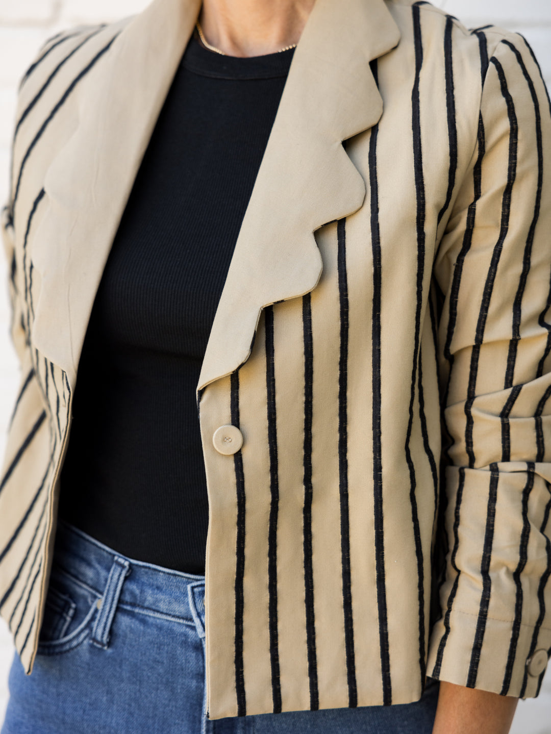 PERIDOT STRIPE JACKET