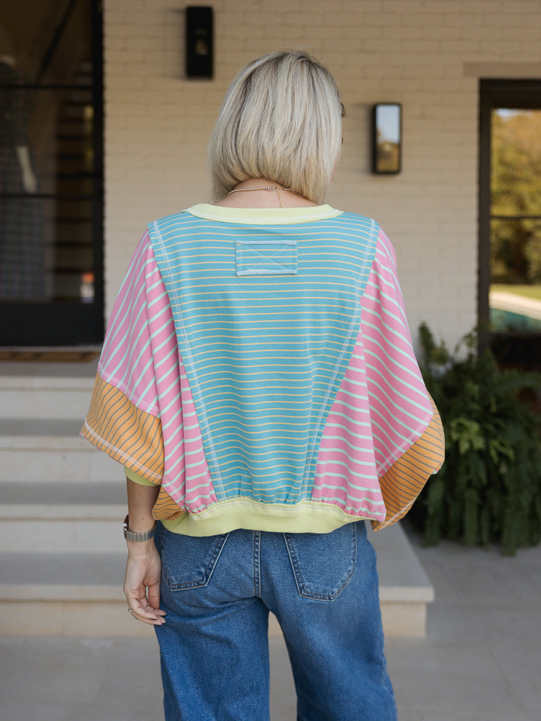 CYNTHIA STRIPED TOP