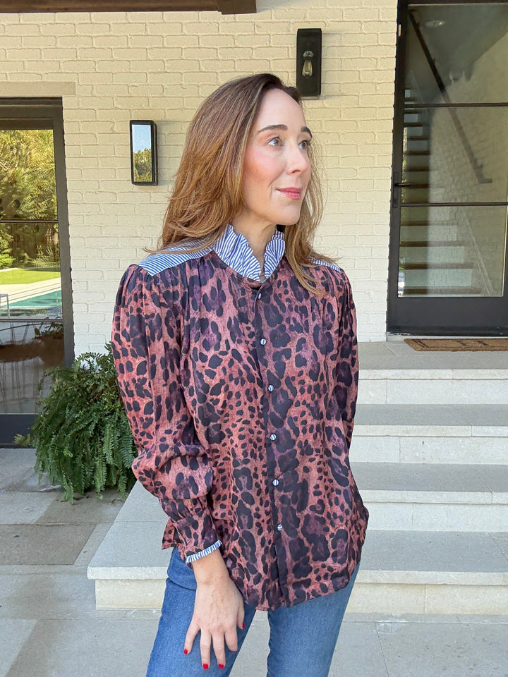 LEONIE PRINT BLOUSE