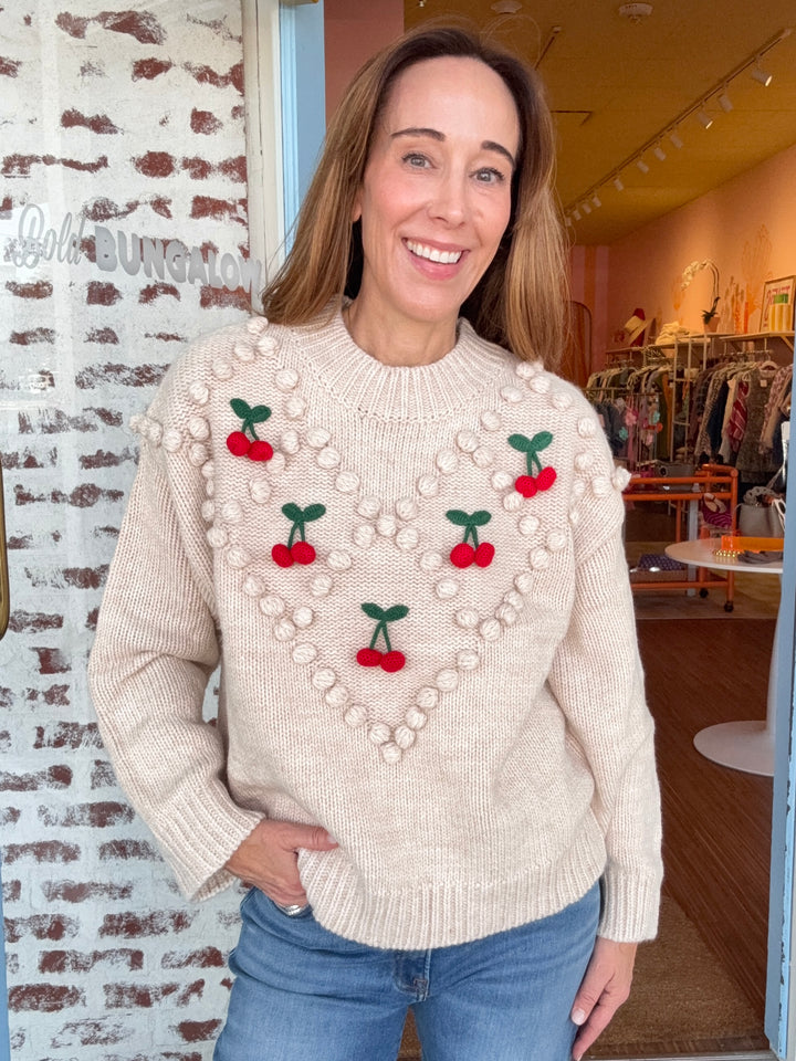CHERRY SWEATER