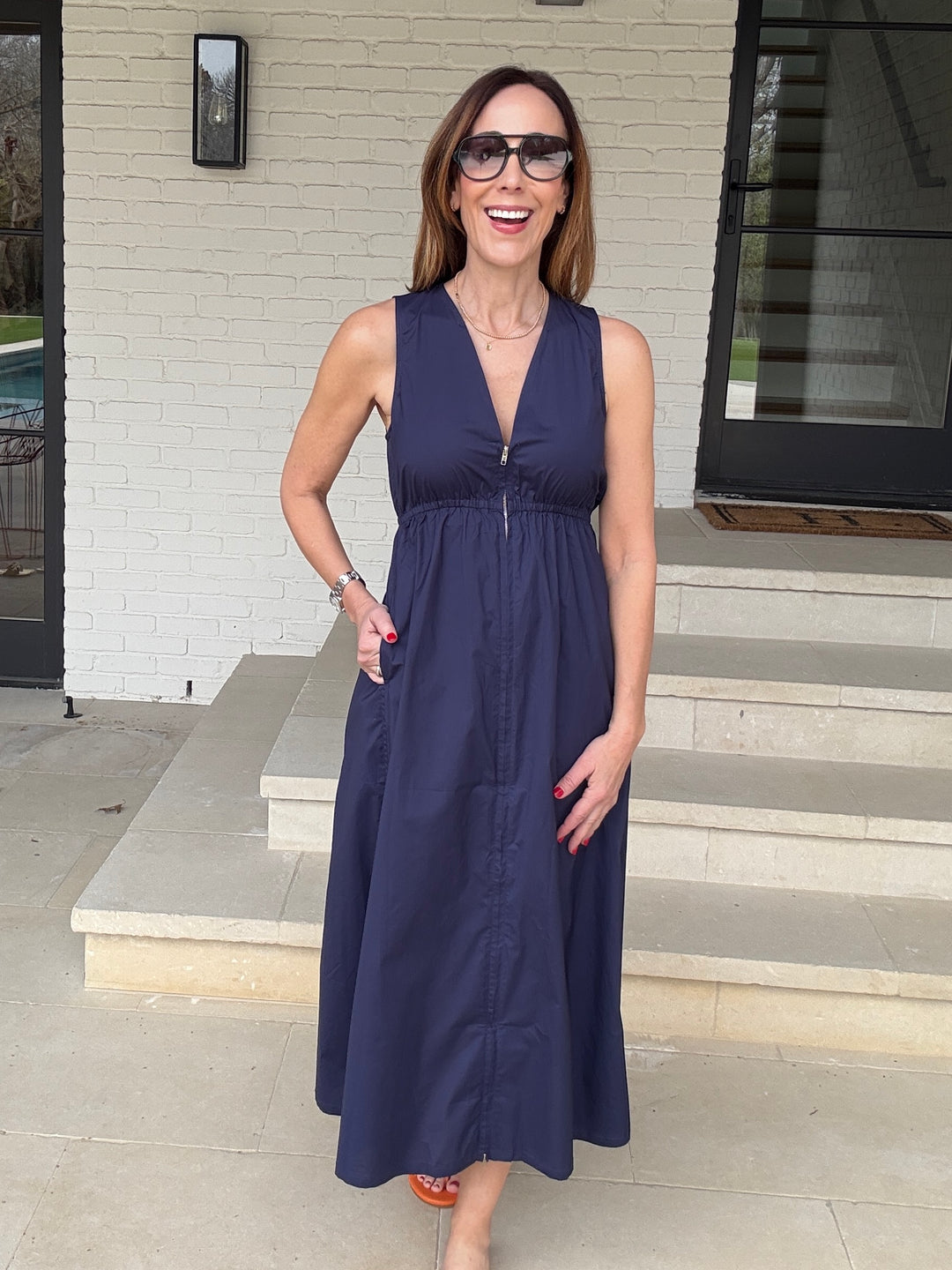 RUBBENS NAVY DRESS
