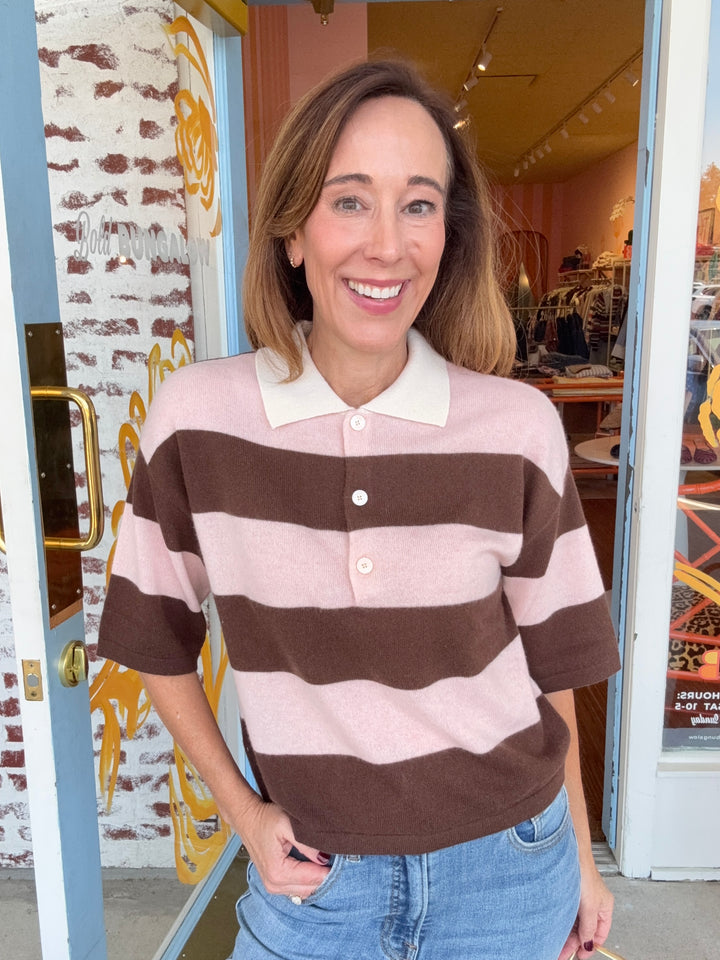 ABIGAIL CASHMERE POLO
