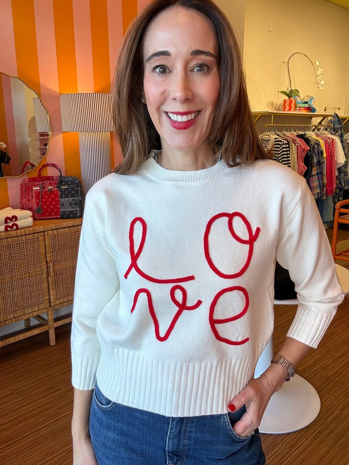 LOVE LETTER SWEATER