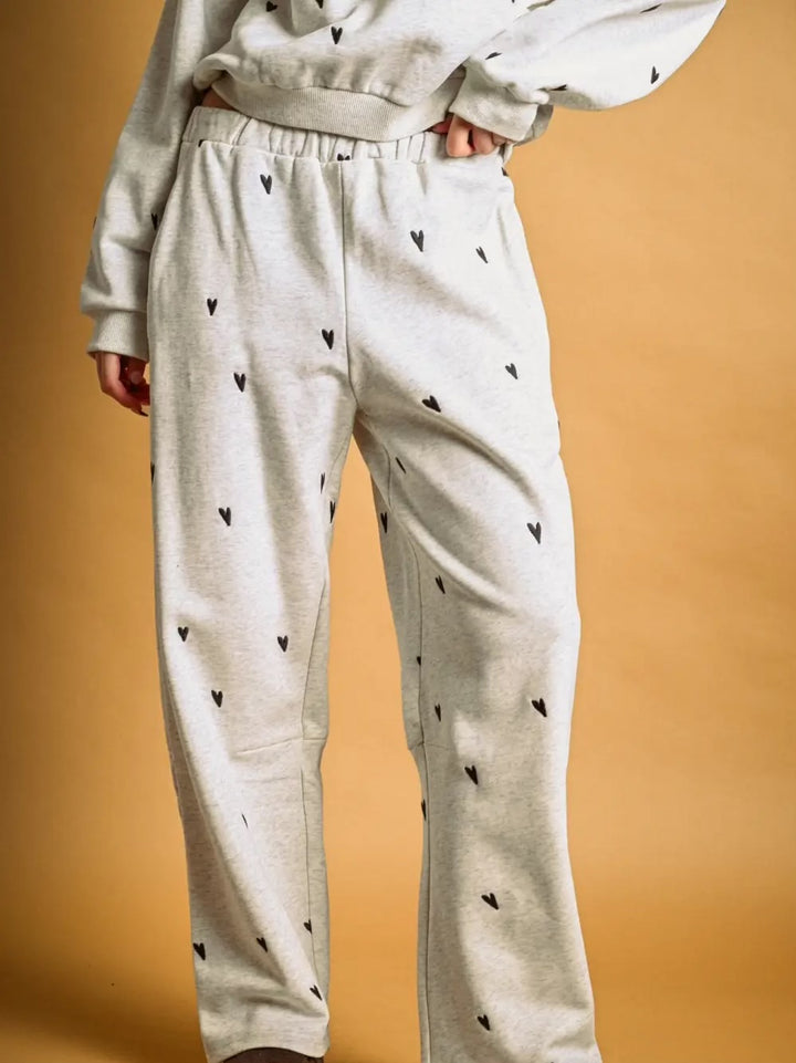 HEART SWEAT PANTS
