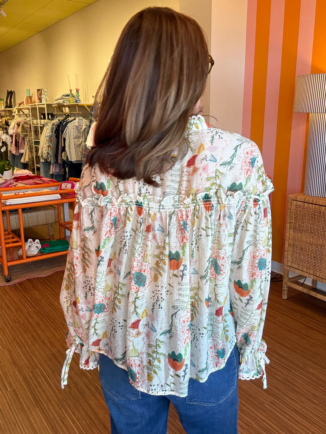 MADISON FLORAL TOP