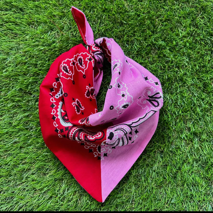 SUGAR BANDANDA PINK/RED