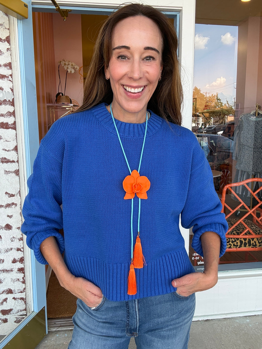 ASHER SWEATER BLUE