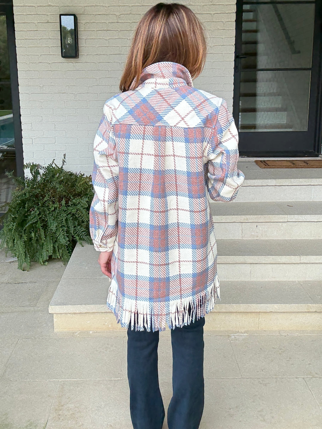 ELLA AZTEC FRINGE JACKET