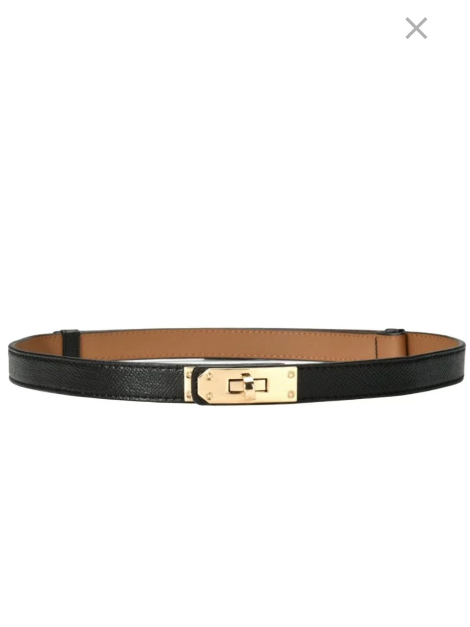 LATCH BELT BLACK