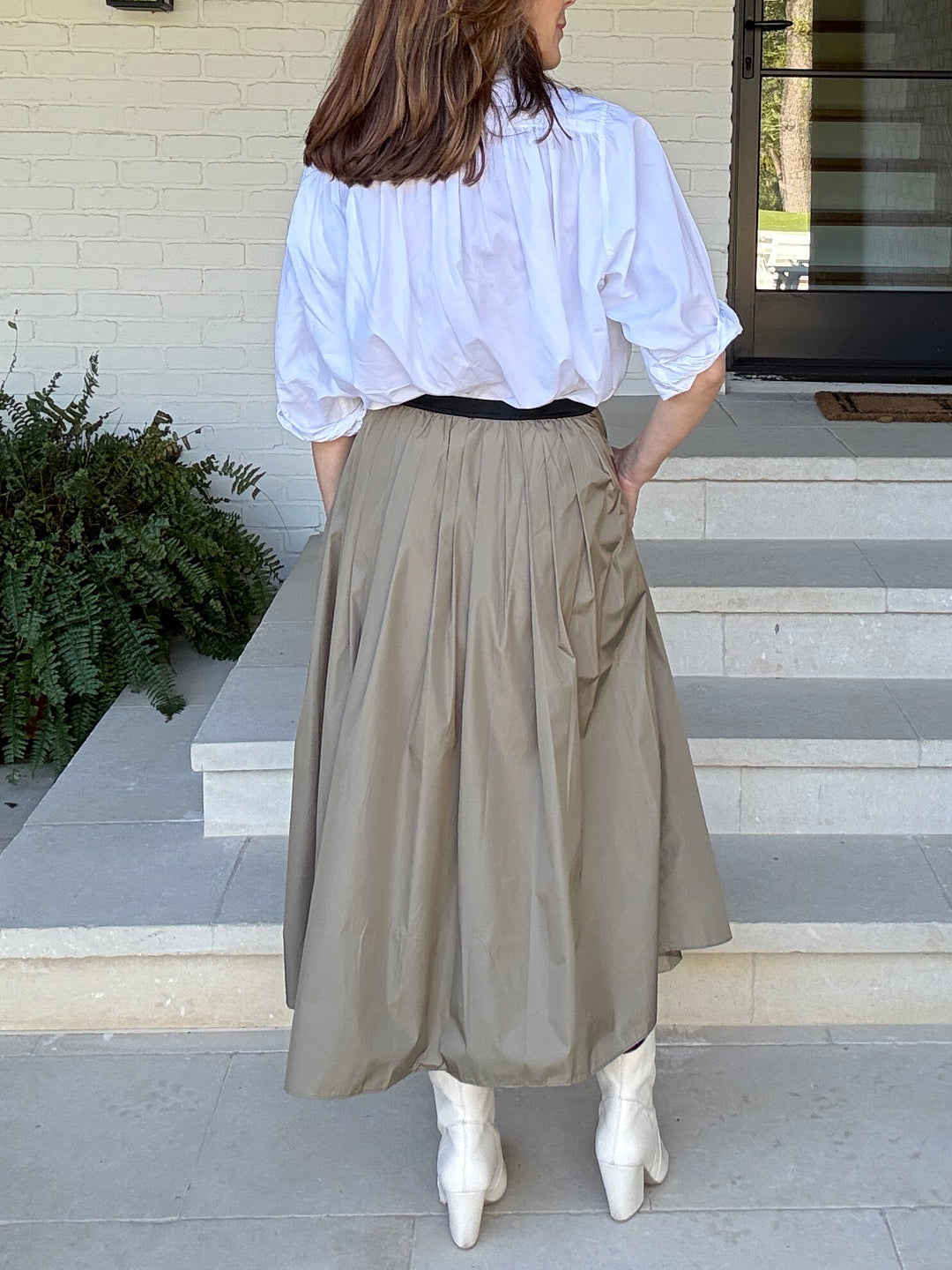 ODEM OLIVE SKIRT