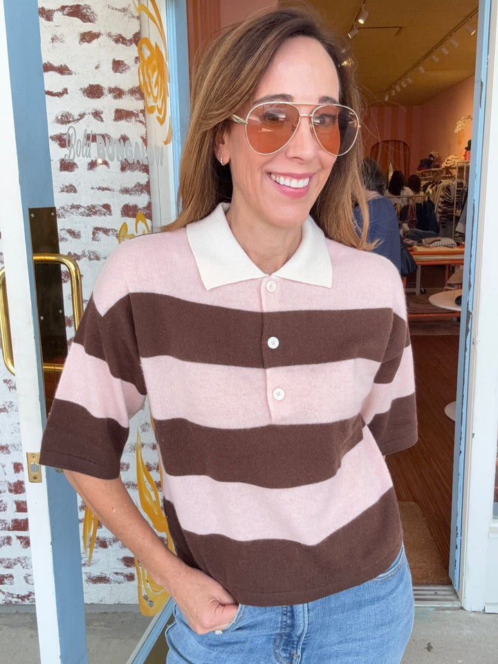 ABIGAIL CASHMERE POLO