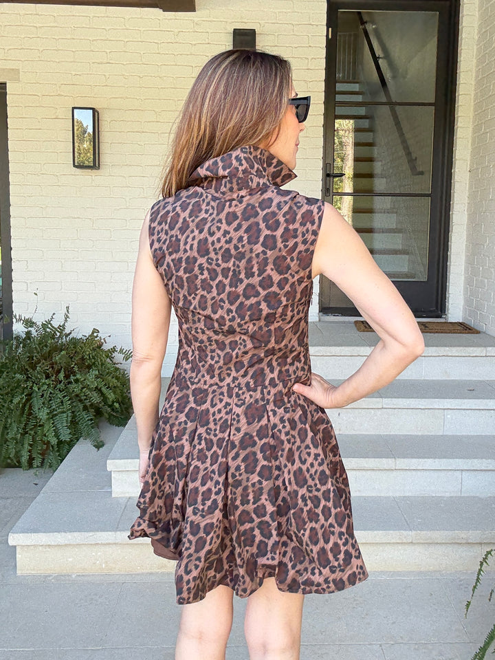 LAUREN LEOPARD DRESS