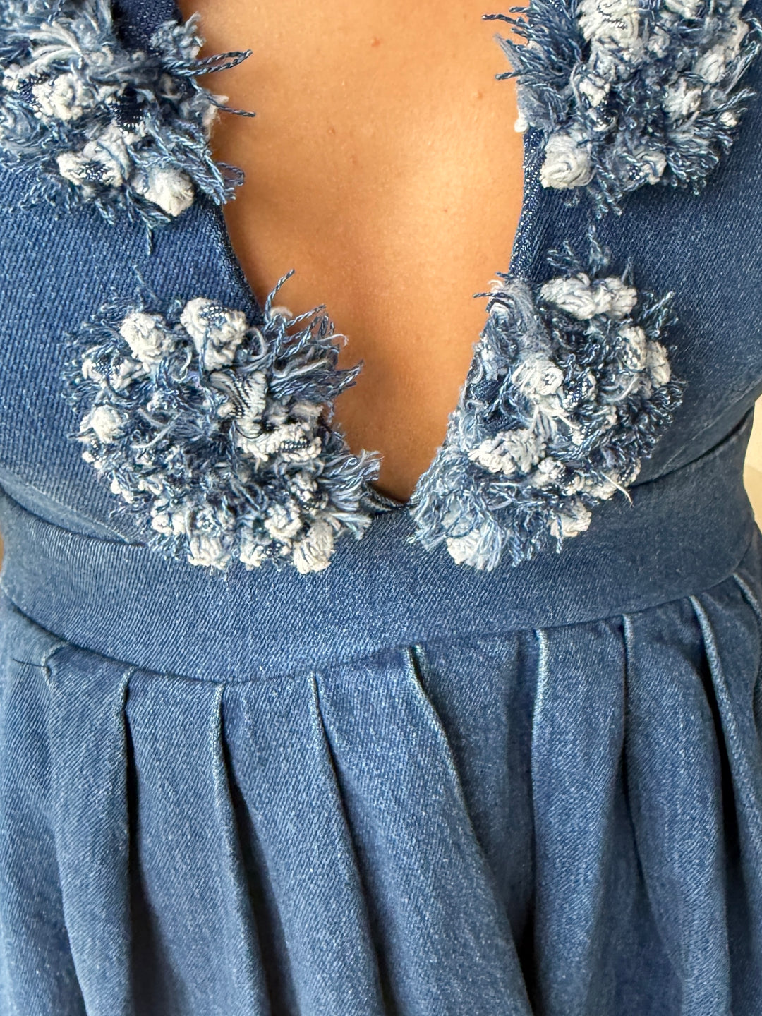 ALEXIA DENIM DRESS