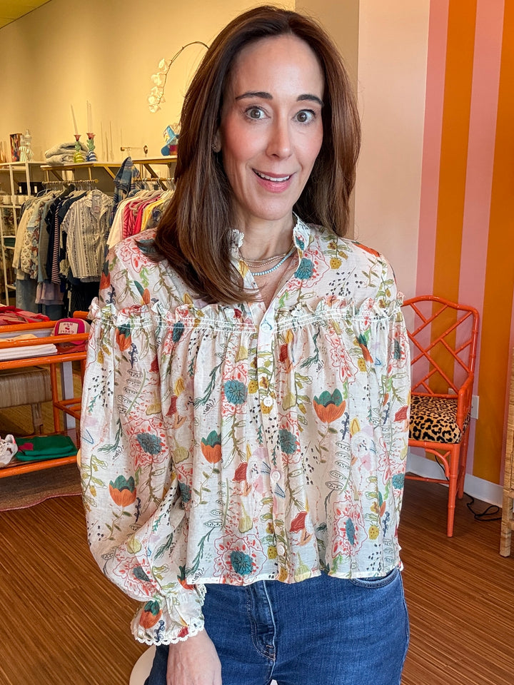 MADISON FLORAL TOP