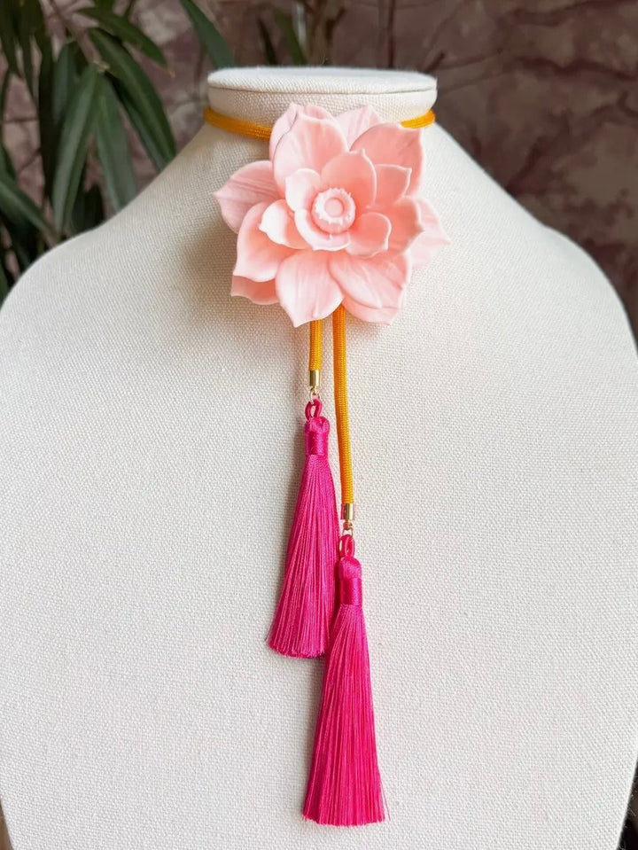 LOTUS FLOWER BOLO PINK