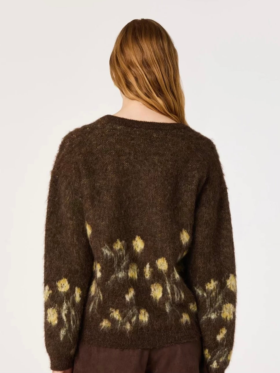 TRUDY FLORAL SWEATER