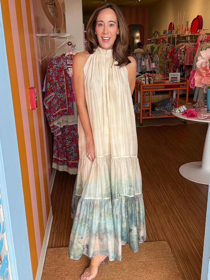 GIVERNY FLORAL DRESS